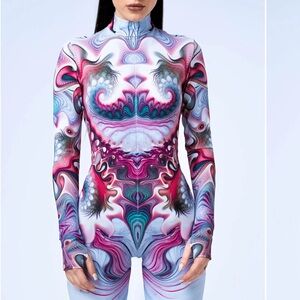 Ocean Swirl Bodysuit!🩷🌊